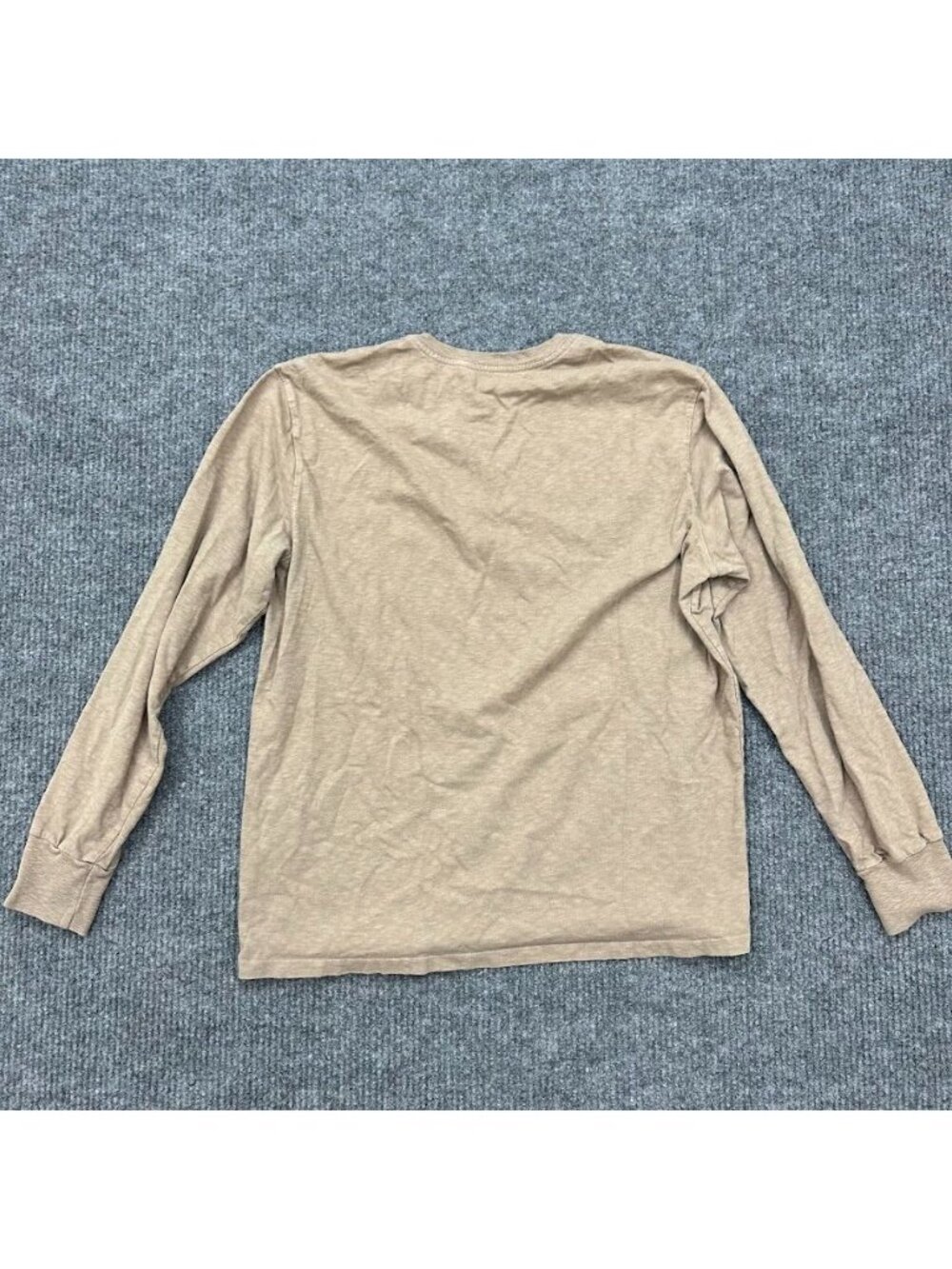 American Giant Slub Crew Neck Long Sleeve Tee Shirt 100% Cotton USA Made Mens XL - Picture 4 of 6